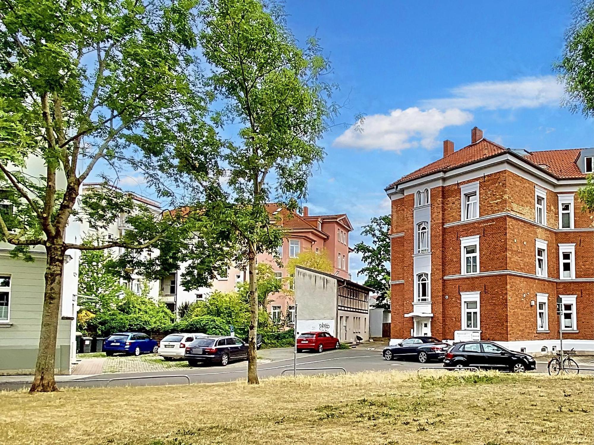 Die Remise Mit Kostenlosem Parkplatz Direkt Vor Der Tuer Ерфурт Екстер'єр фото